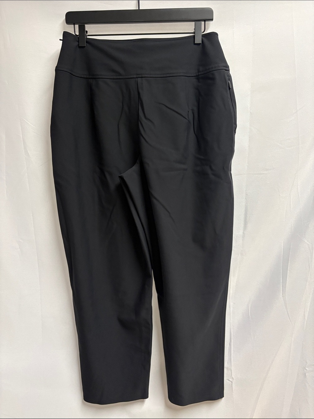 Athleta Stellar Wide Leg Crop Pant Black Size 10 TALL - Picture 4 of 7